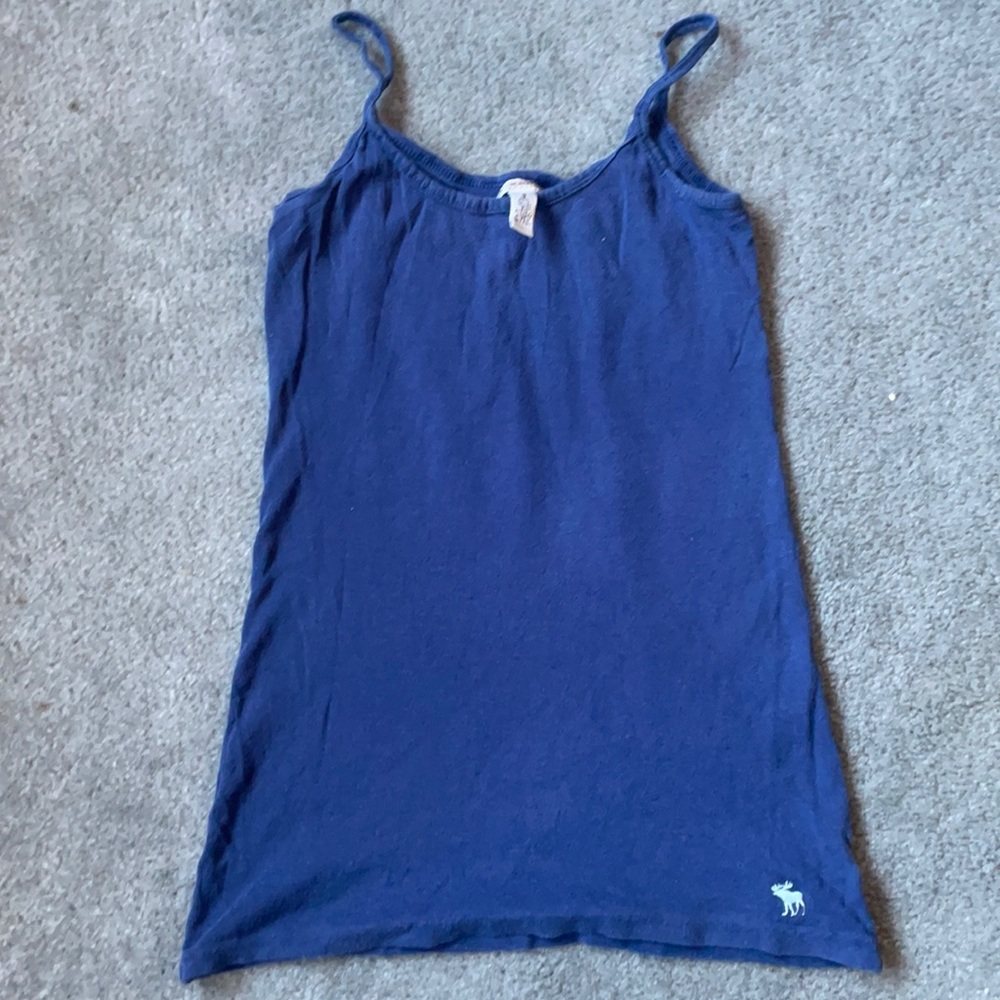 Blue Abercrombie & Fitch spaghetti strap